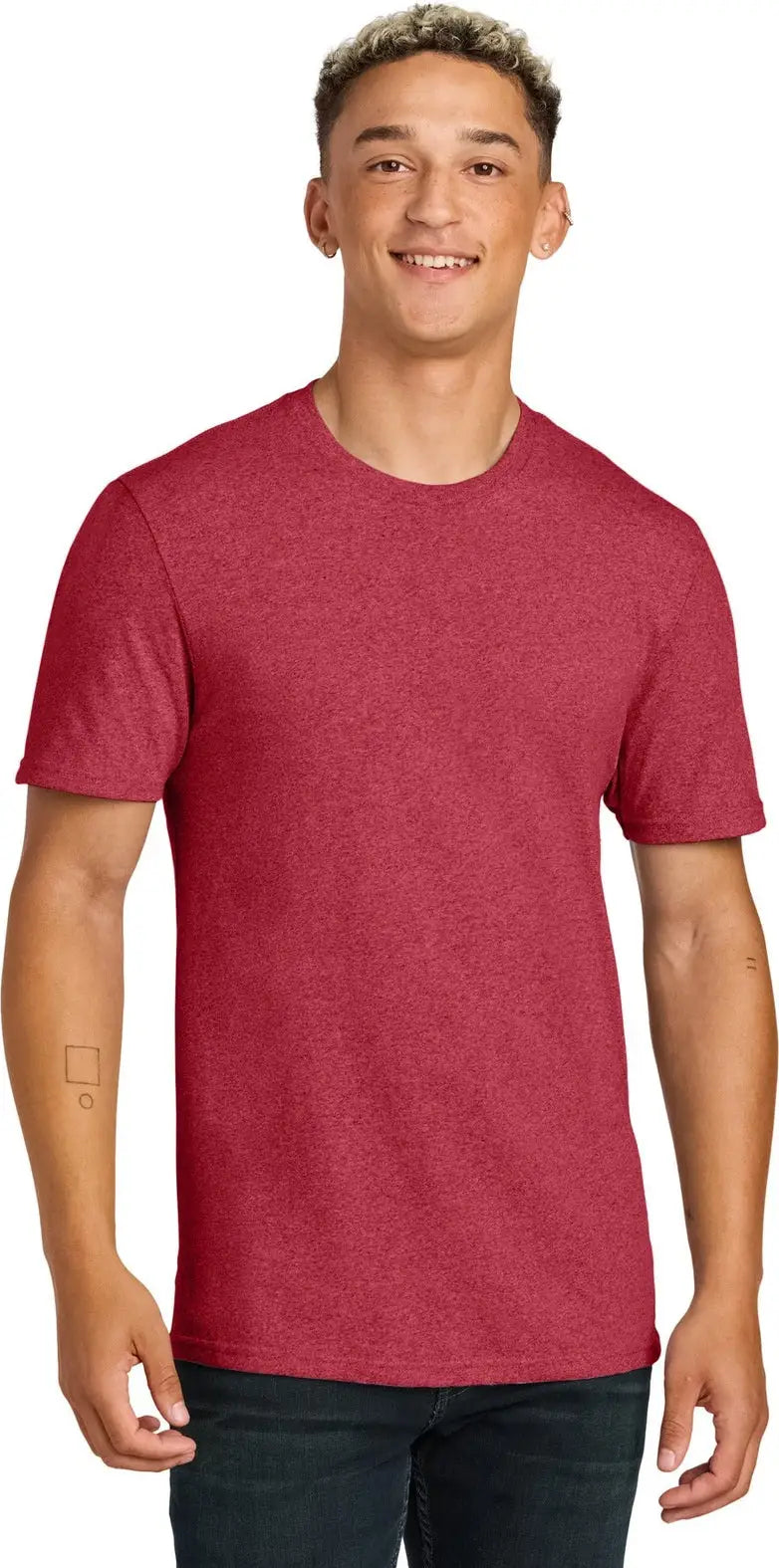 Allmade Al2300 Unisex Recycled Blend Tee - Red Heather