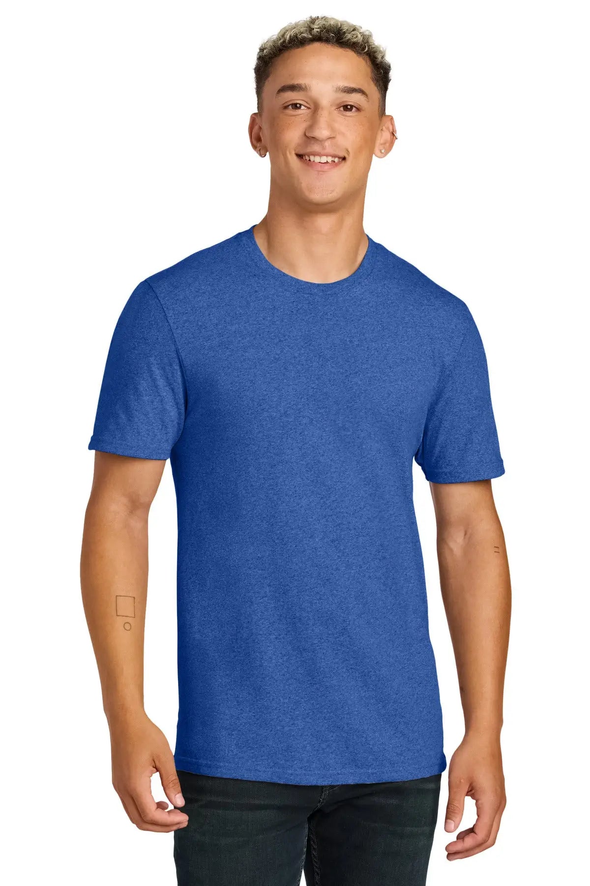 Allmade Al2300 Allmade Unisex Recycled Blend Tee - Royal Heather - Reused / Adult Xs