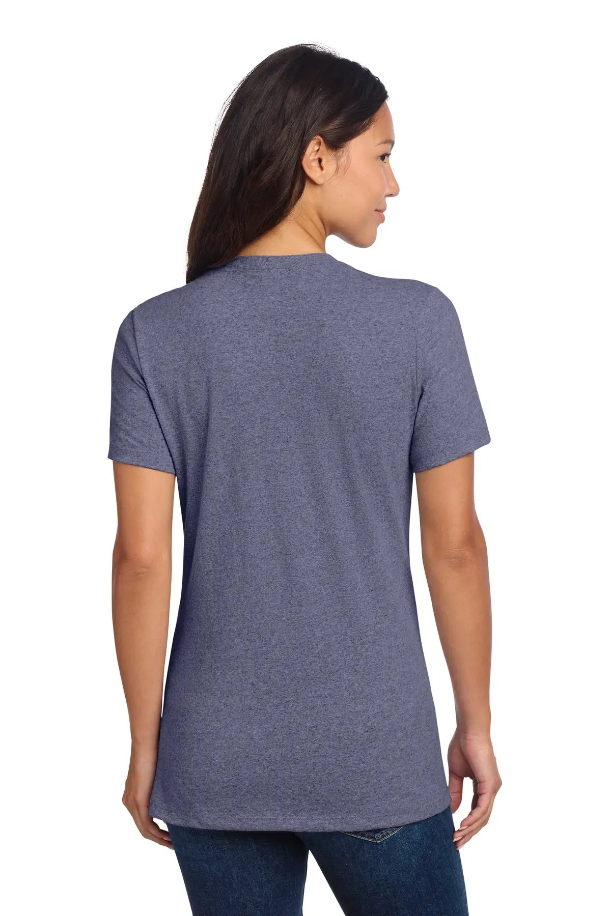 Allmade Al2303 Allmade Women’s Recycled Blend V-neck Tee - Navy Heather