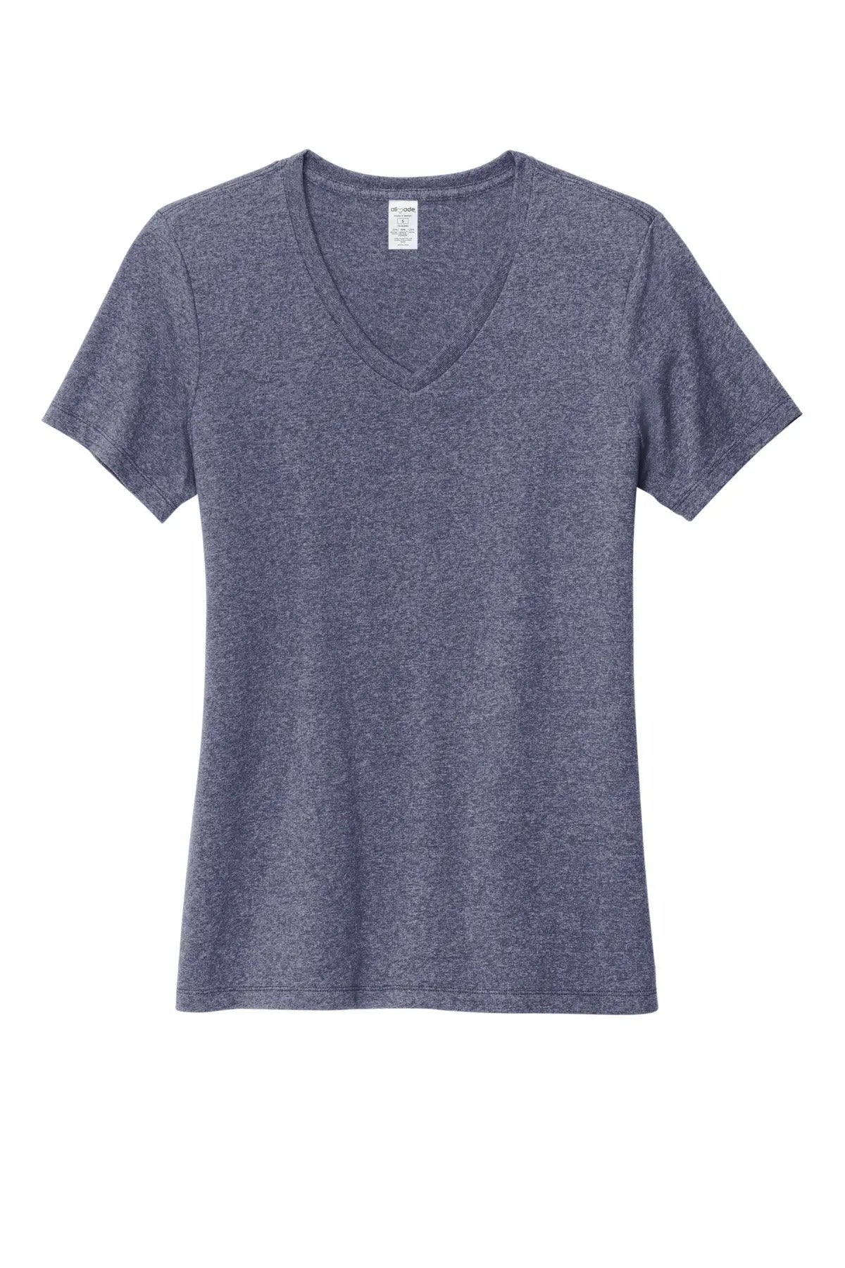 Allmade Al2303 Allmade Women’s Recycled Blend V-neck Tee - Navy Heather