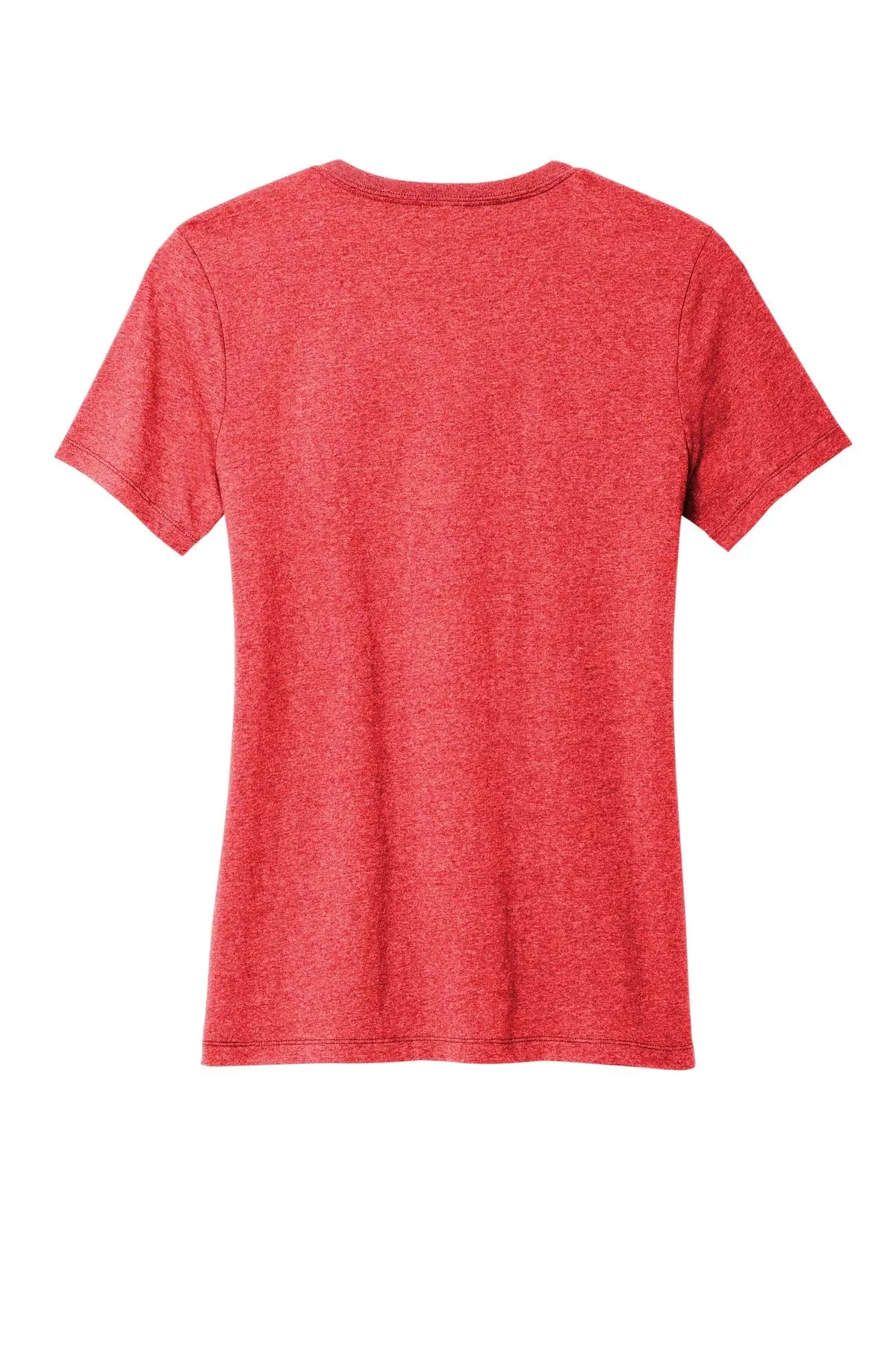 Allmade Al2303 Allmade Women’s Recycled Blend V-neck Tee - Red Heather - Ladies Xs
