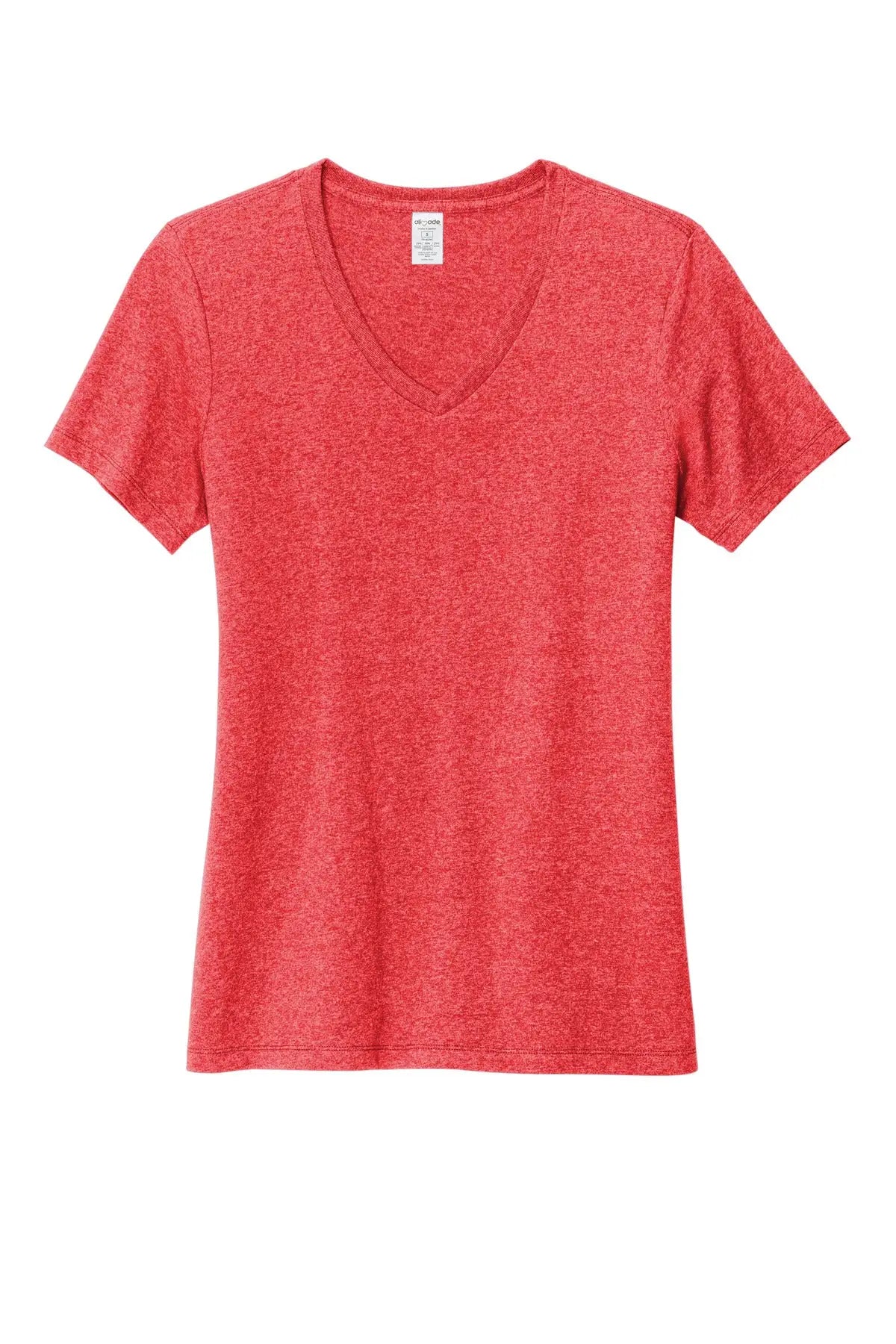 Allmade Al2303 Allmade Women’s Recycled Blend V-neck Tee - Red Heather