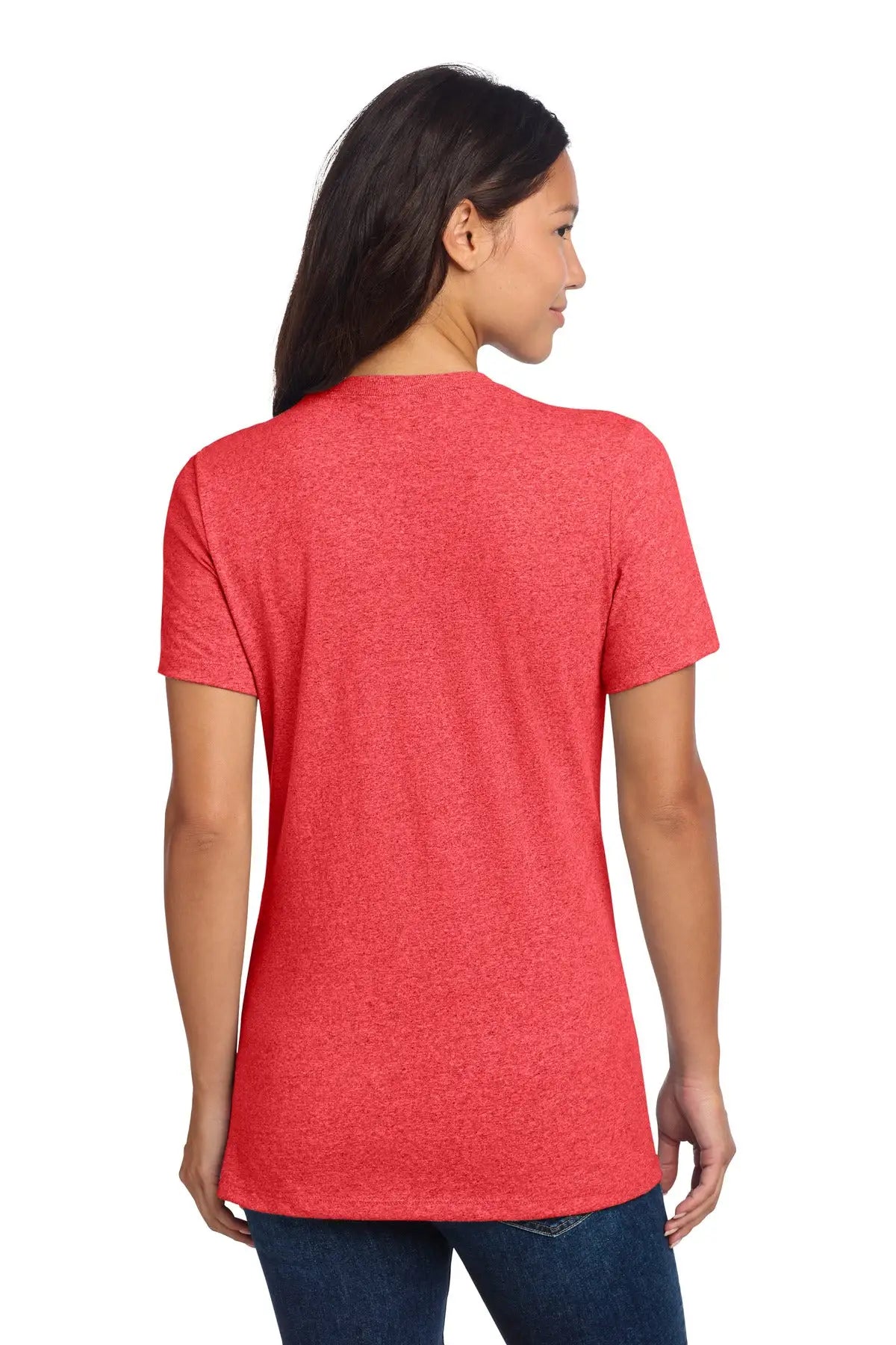 Allmade Al2303 Allmade Women’s Recycled Blend V-neck Tee - Red Heather