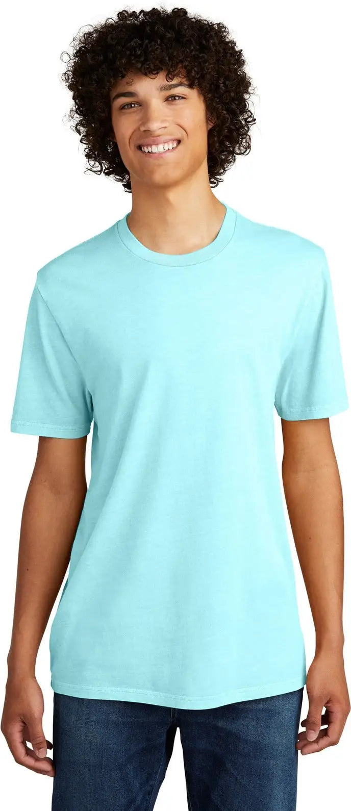 Allmade Al2400 Allmade Unisex Mineral Dye Organic Cotton Tee - Saltwater Blue - Adult Xs
