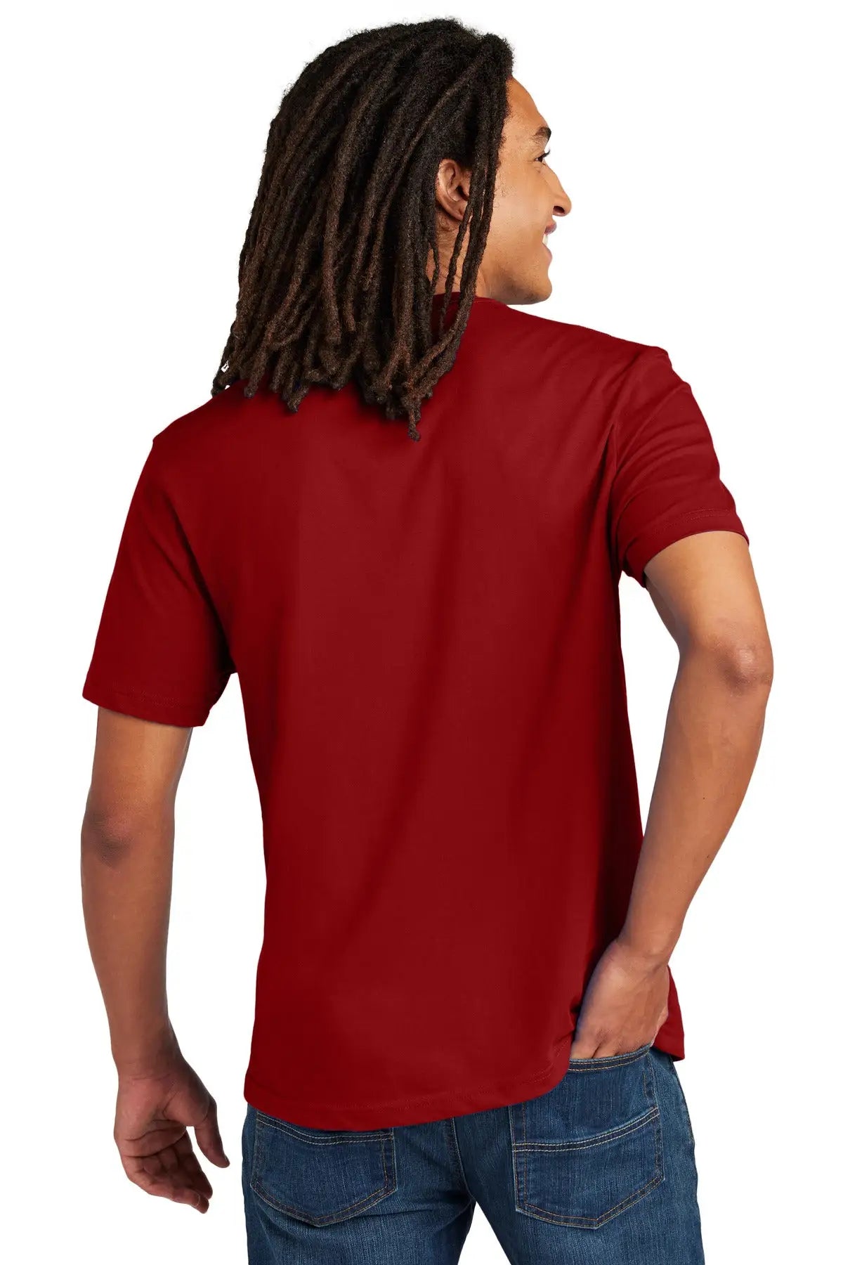 Allmade Al3000 Allmade Unisex Heavyweight Recycled Cotton Tee - Beet Red