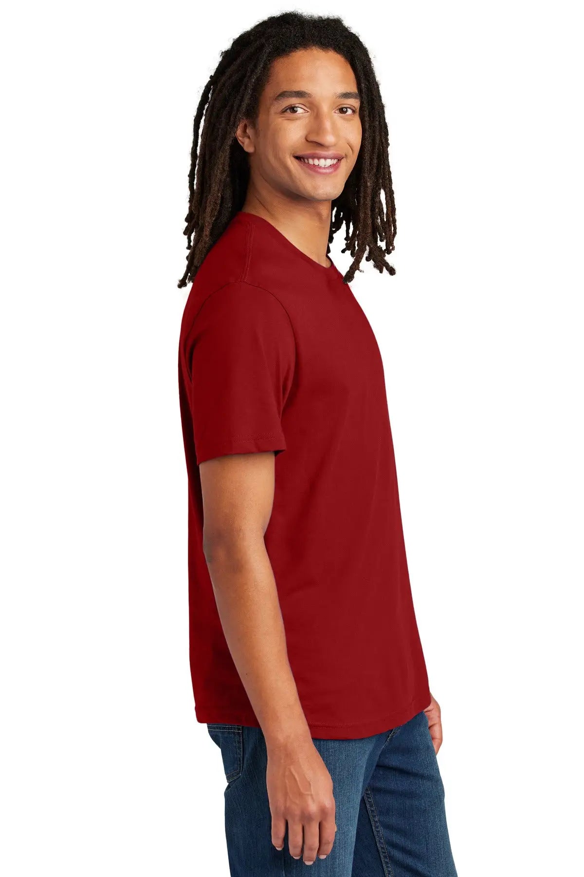 Allmade Al3000 Allmade Unisex Heavyweight Recycled Cotton Tee - Beet Red