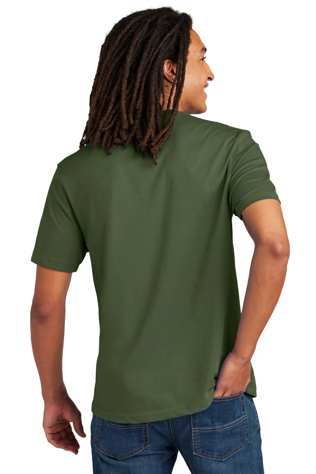 Allmade Al3000 Allmade Unisex Heavyweight Recycled Cotton Tee - Olive you Green