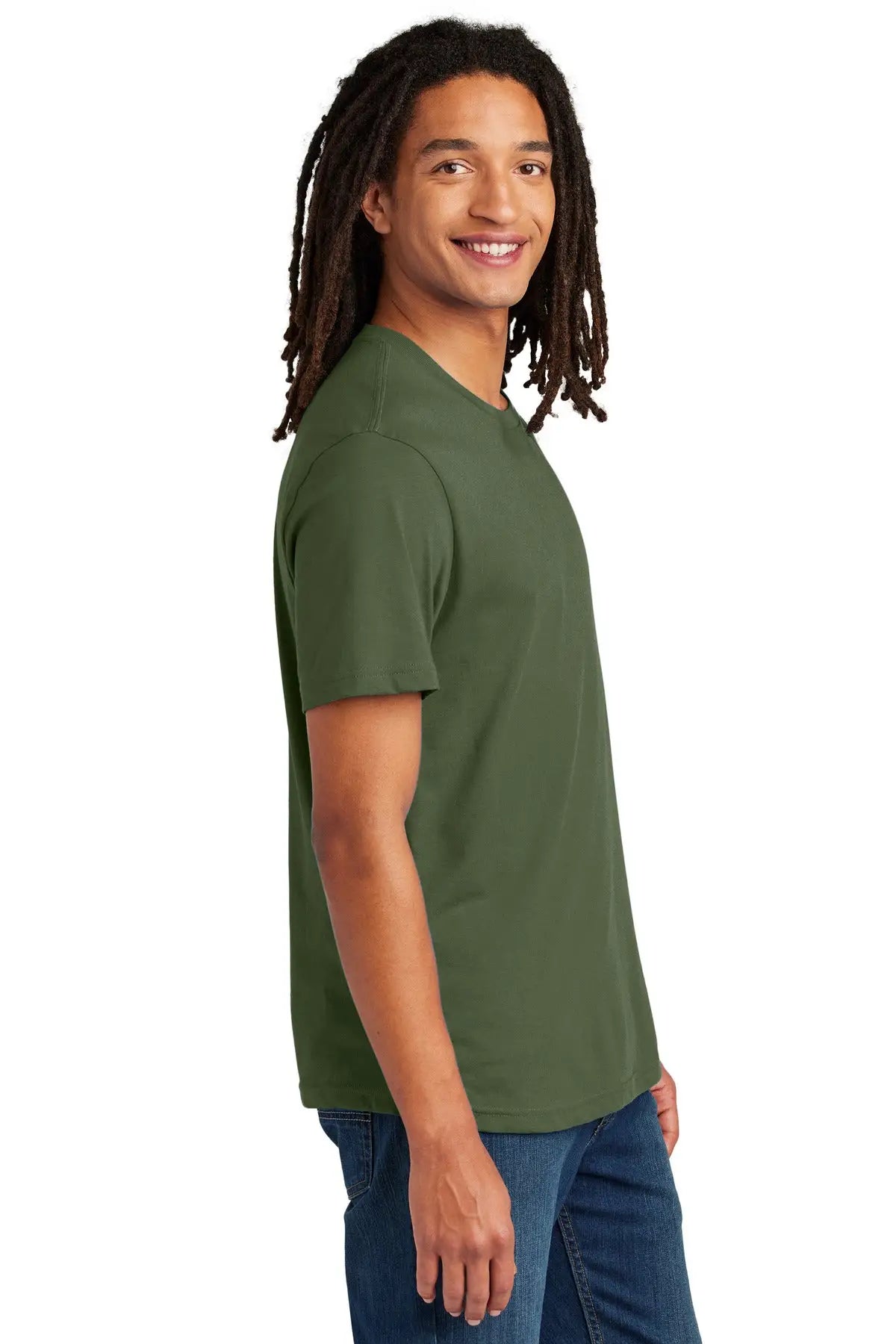 Allmade Al3000 Allmade Unisex Heavyweight Recycled Cotton Tee - Olive you Green