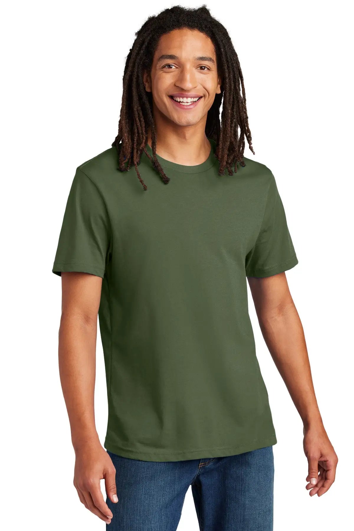 Allmade Al3000 Allmade Unisex Heavyweight Recycled Cotton Tee - Olive you Green - Adult Xs