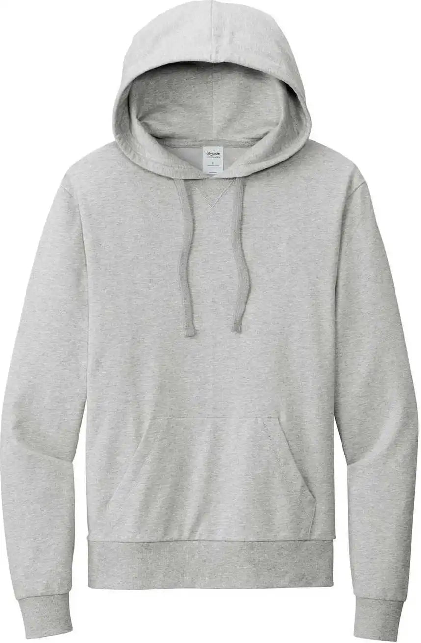 Allmade Al4000 Unisex Organic French Terry Pullover Hoodie Granite Grey Heather