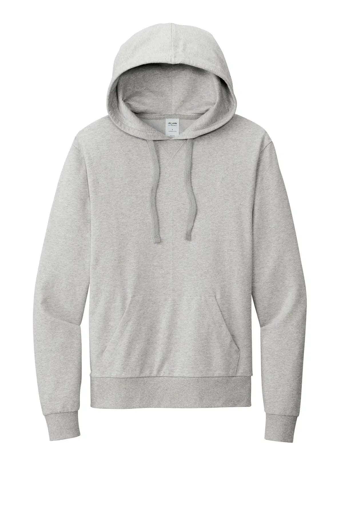 Allmade Al4000 Allmade Unisex Organic French Terry Pullover Hoodie - Granite Gray Heather