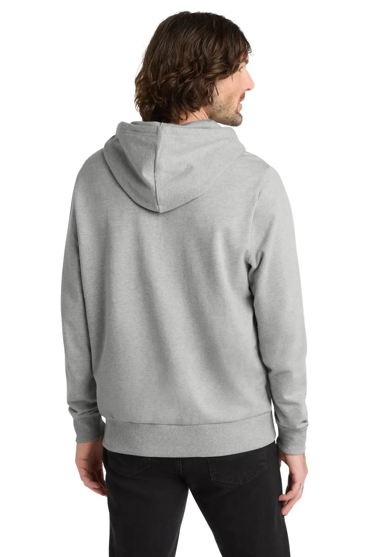 Allmade Al4000 Allmade Unisex Organic French Terry Pullover Hoodie - Granite Gray Heather