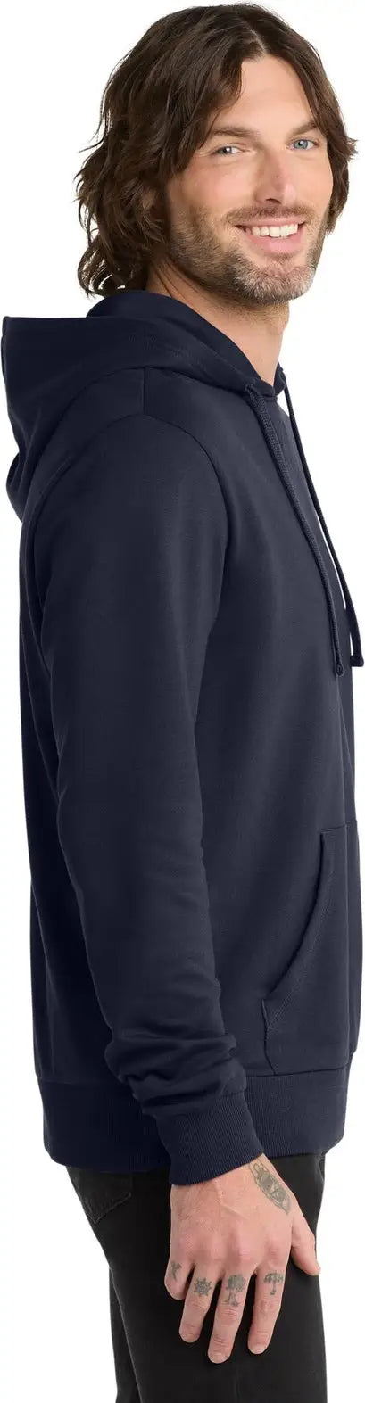 Allmade Al4000 Allmade Unisex Organic French Terry Pullover Hoodie - Night Sky Navy