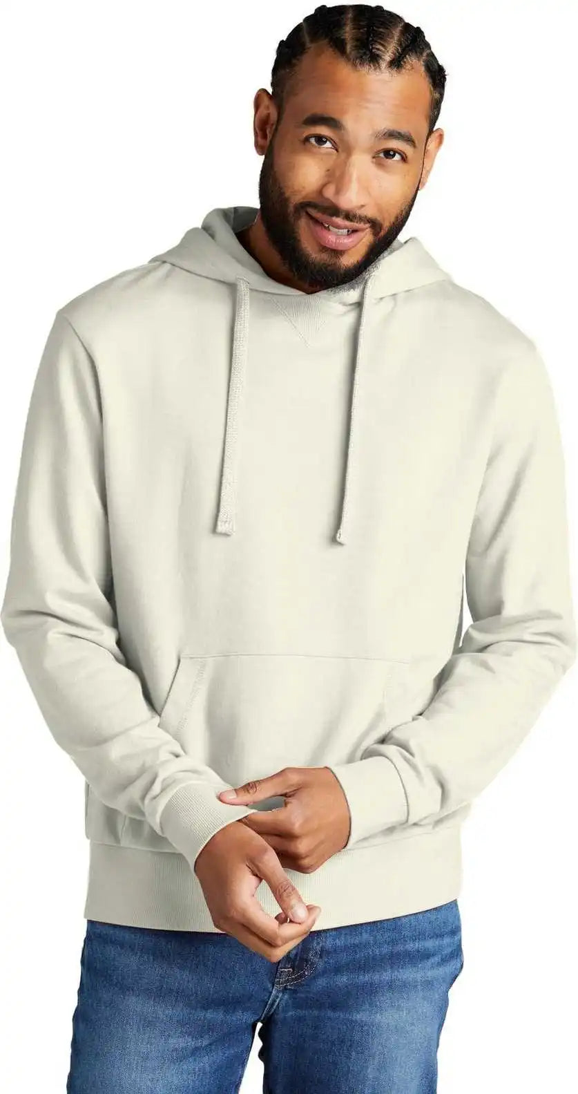 Allmade Al4000 Unisex Organic French Terry Pullover Hoodie - White Sand
