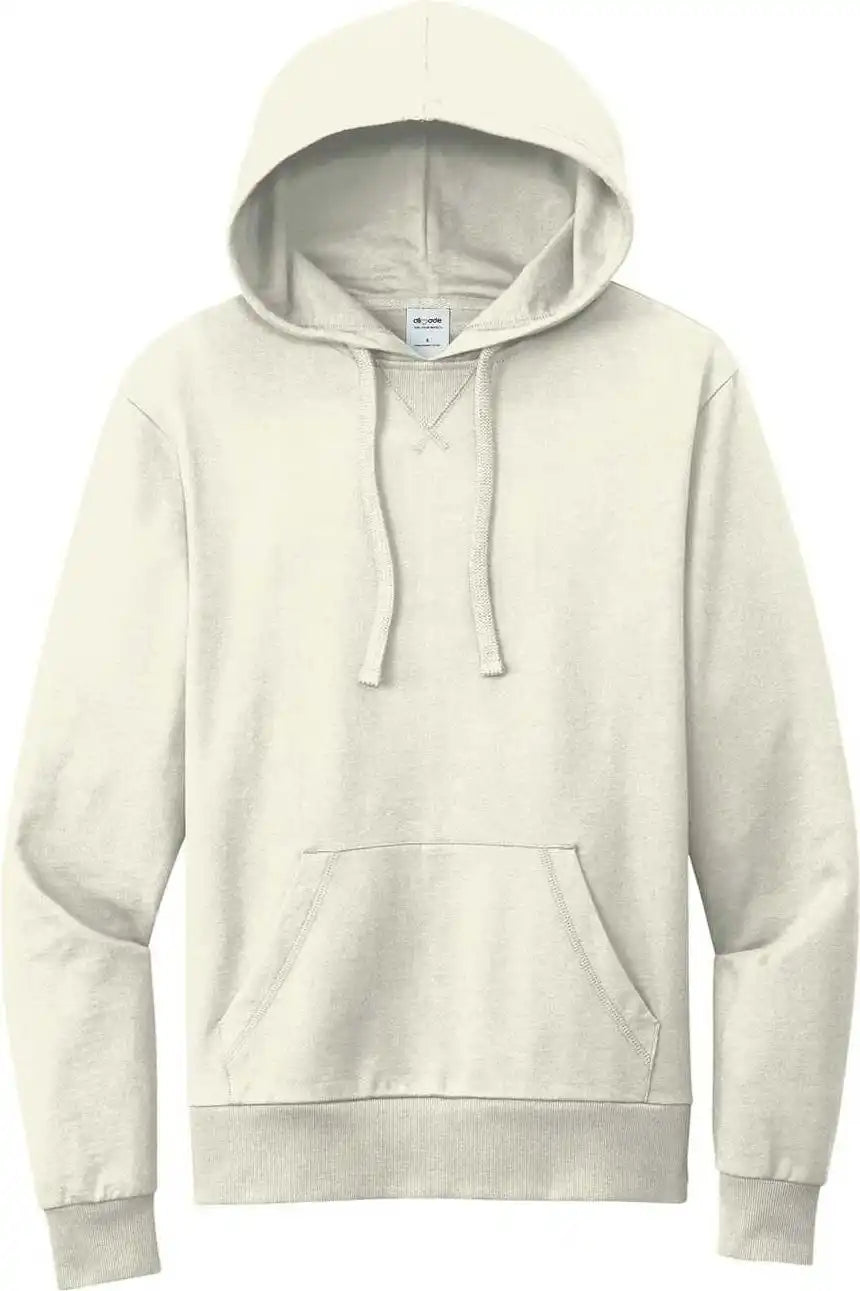Allmade Al4000 Unisex Organic French Terry Pullover Hoodie - White Sand