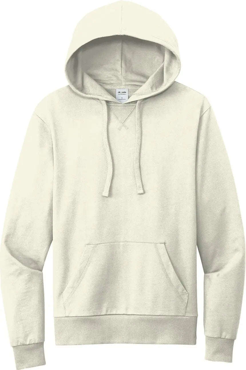 Allmade Al4000 Allmade Unisex Organic French Terry Pullover Hoodie - White Sand