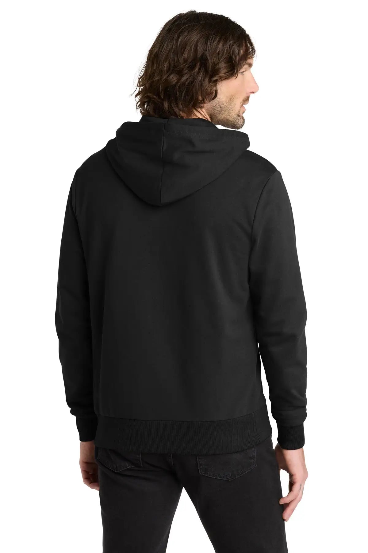 Allmade Al4002 Allmade Unisex Organic French Terry Full-zip Hoodie - Deep Black