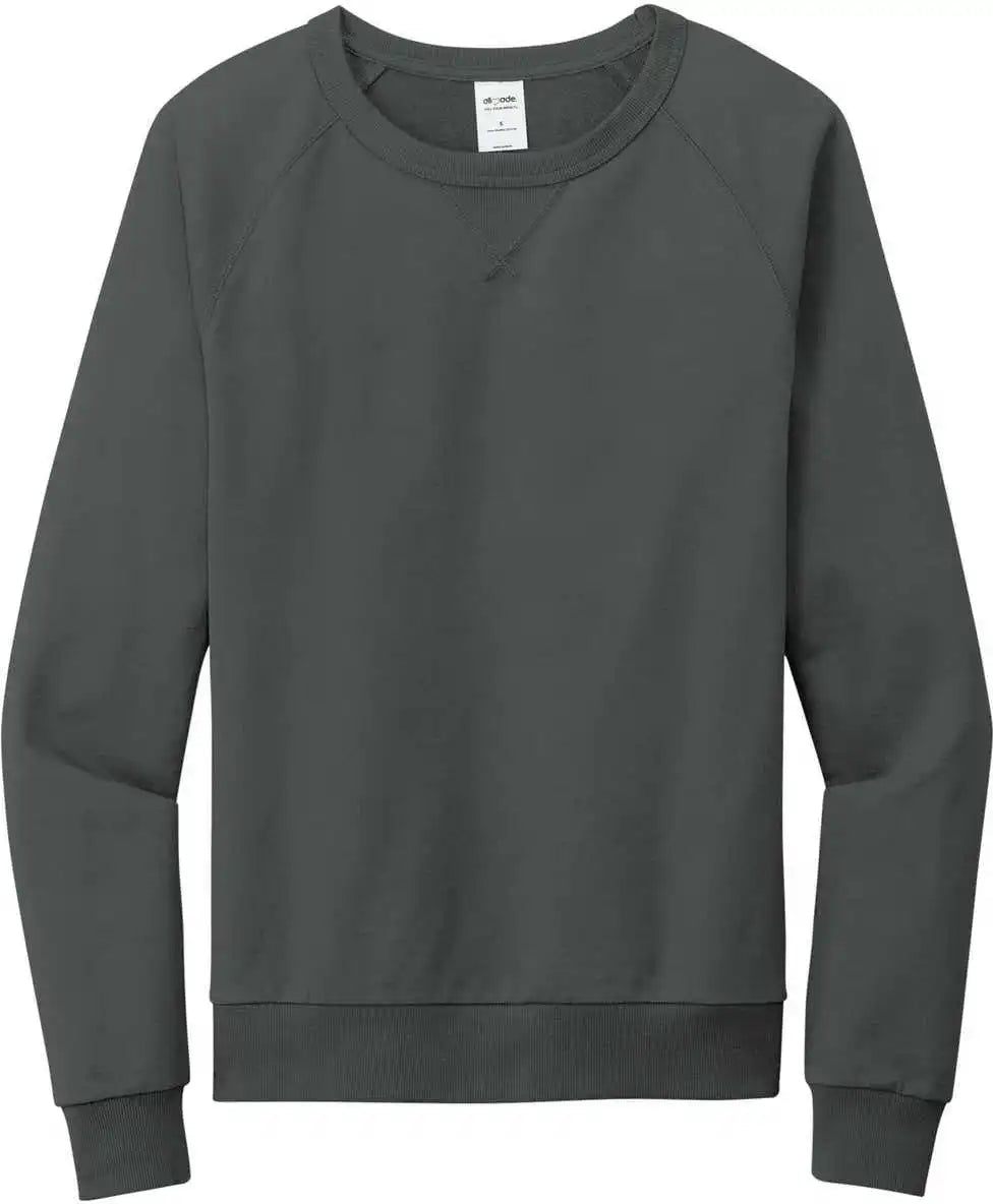 Allmade Al4004 Unisex Organic French Terry Crewneck Sweatshirt - Terrain Grey