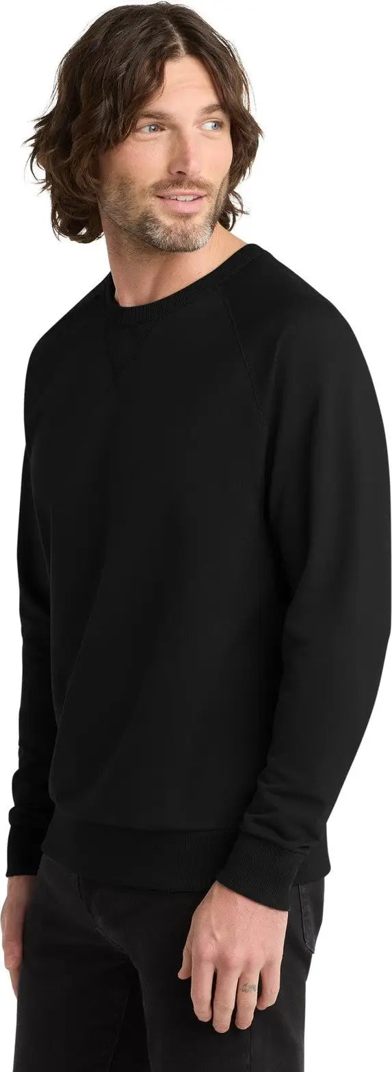 Allmade Al4004 Allmade Unisex Organic French Terry Crewneck Sweatshirt - Deep Black