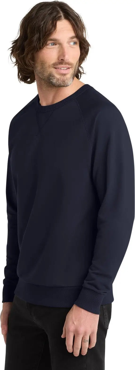 Allmade Al4004 Allmade Unisex Organic French Terry Crewneck Sweatshirt - Night Sky Navy