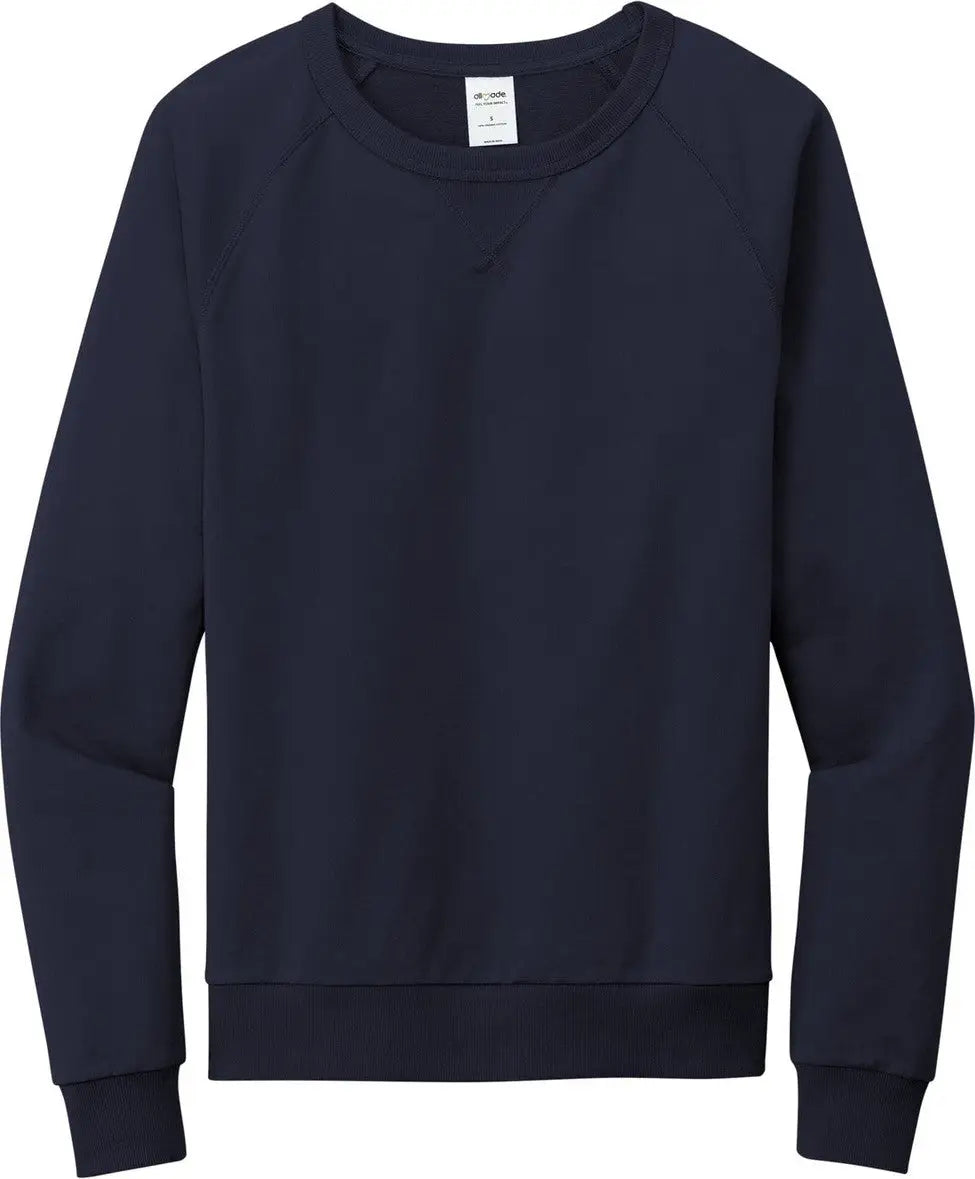 Allmade Al4004 Allmade Unisex Organic French Terry Crewneck Sweatshirt - Night Sky Navy
