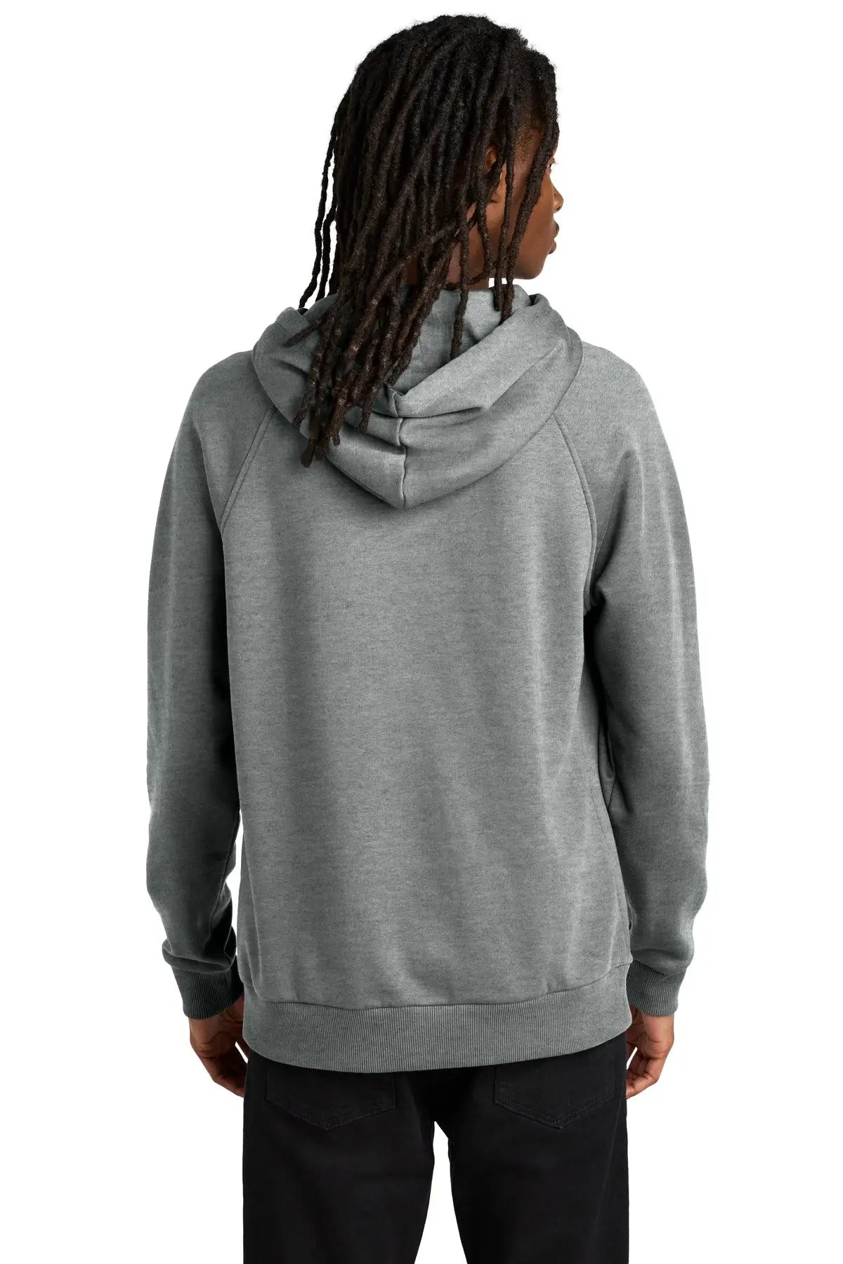 Allmade Al5000 Allmade Unisex Organic Cvc Fleece Pullover Hoodie - Aluminum Gray Heather