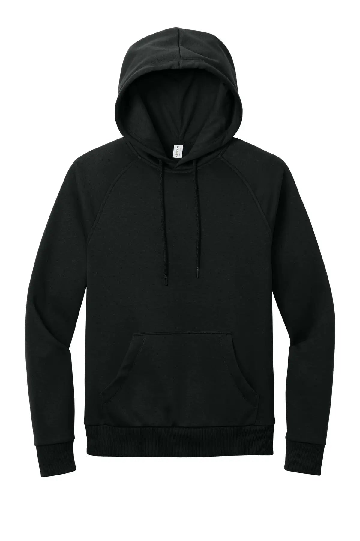 Allmade Al5000 Allmade Unisex Organic Cvc Fleece Pullover Hoodie - Deep Black