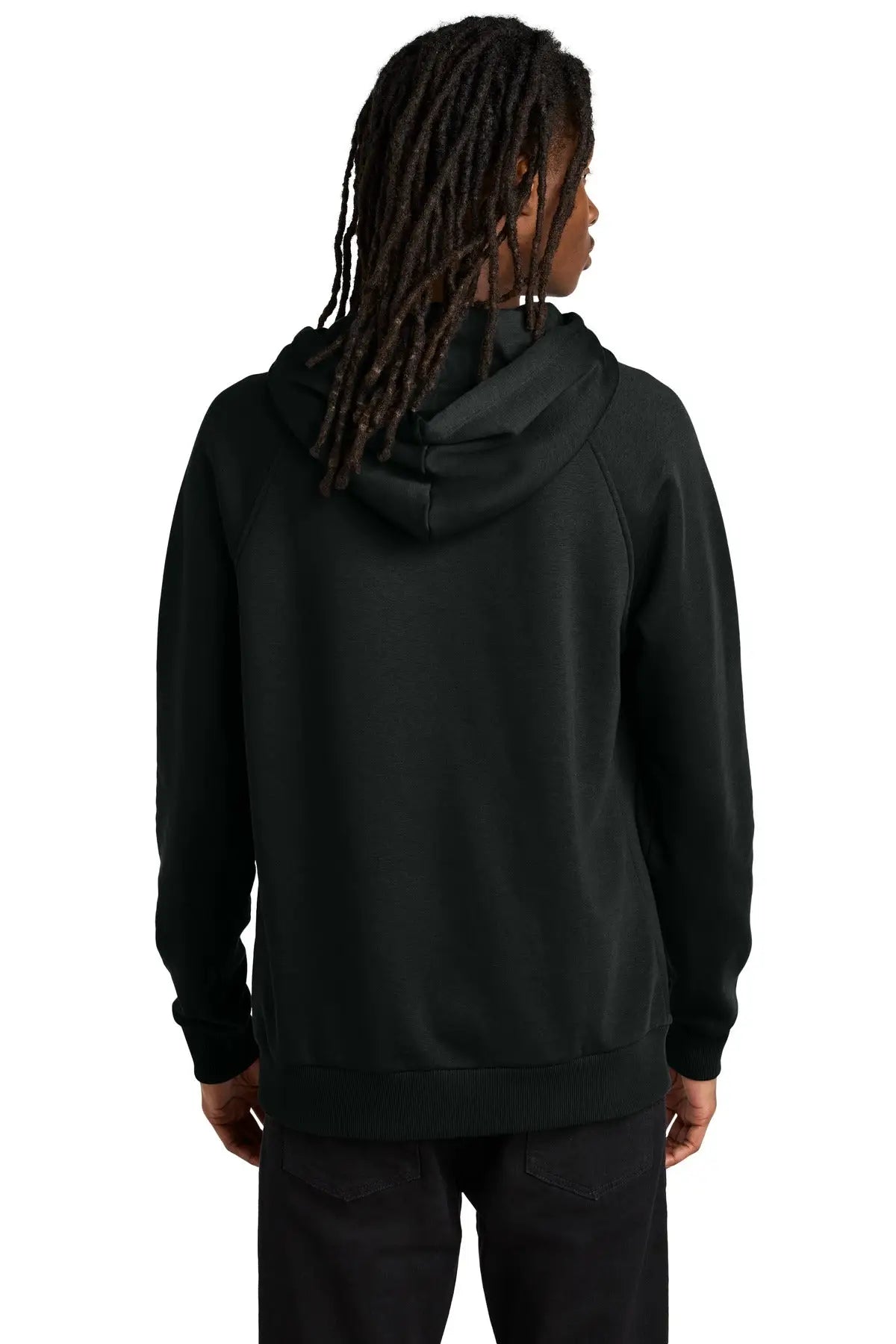 Allmade Al5000 Allmade Unisex Organic Cvc Fleece Pullover Hoodie - Deep Black