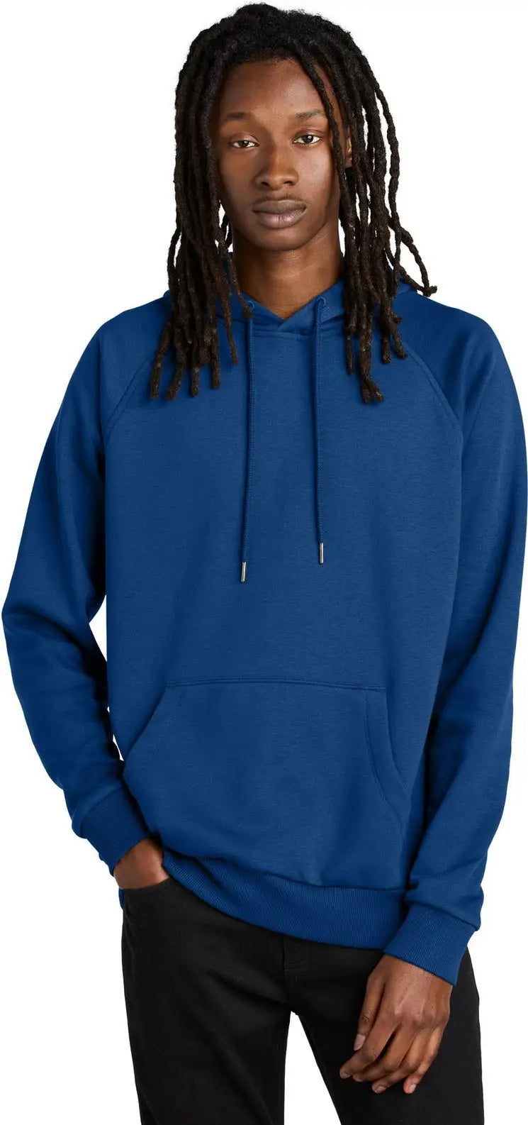 Allmade Al5000 Allmade Unisex Organic Cvc Fleece Pullover Hoodie - Open Water Blue