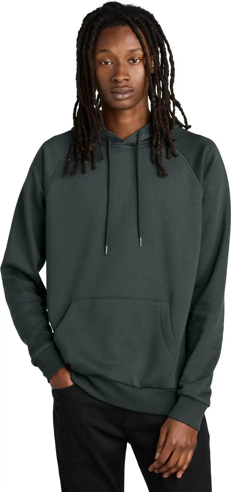 Allmade Al5000 Allmade Unisex Organic Cvc Fleece Pullover Hoodie - Terrain Gray - Adult Xs
