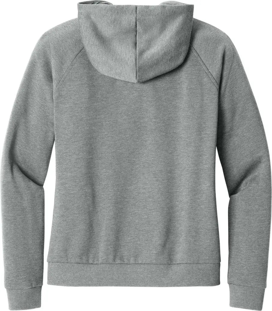 Allmade Al5003 Allmade Women’s Organic Cvc Fleece Full-zip Hoodie - Aluminum Gray Heather - Ladies Xs