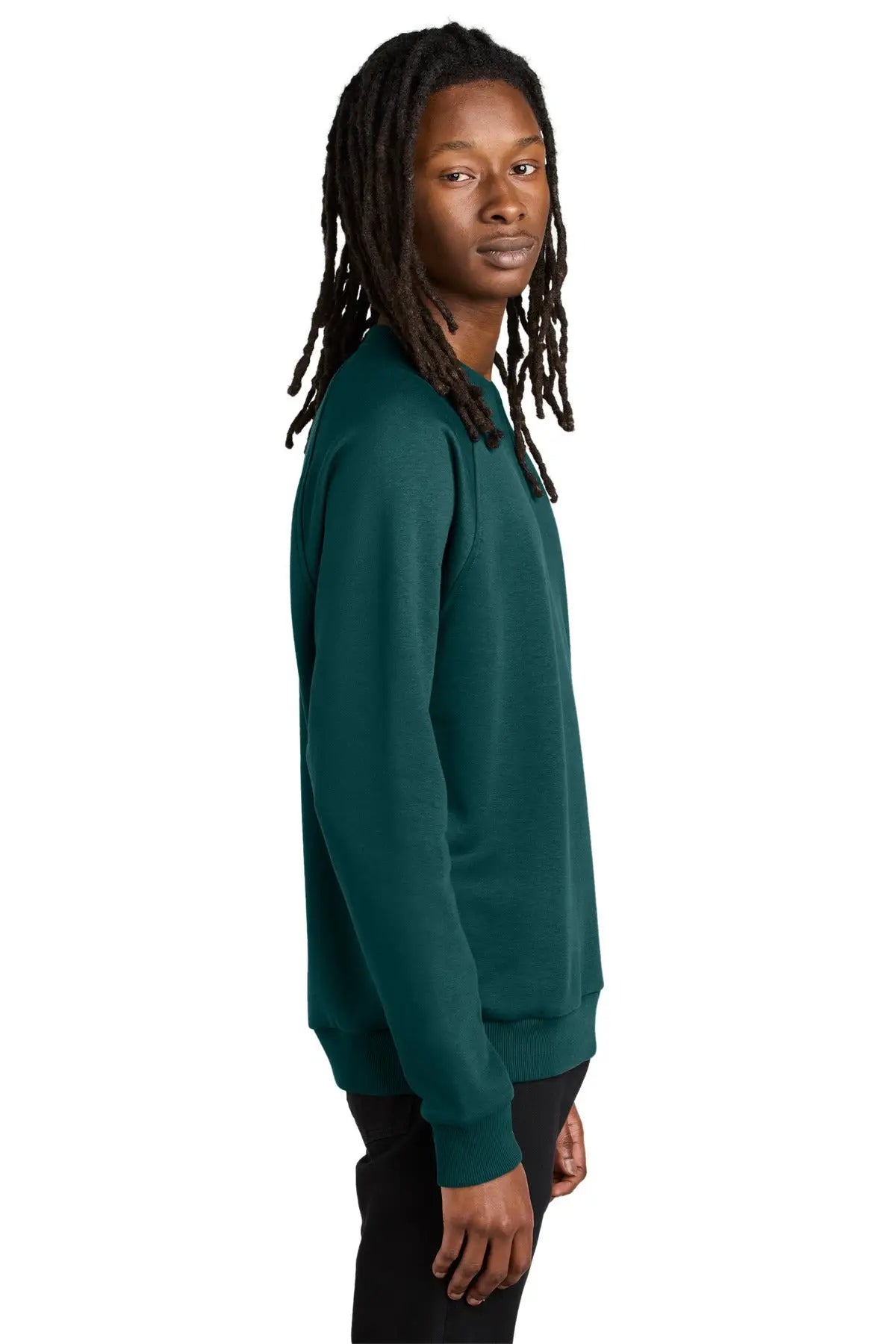 Allmade Al5004 Allmade Unisex Organic Cvc Fleece Crewneck Sweatshirt - Deep Sea Green