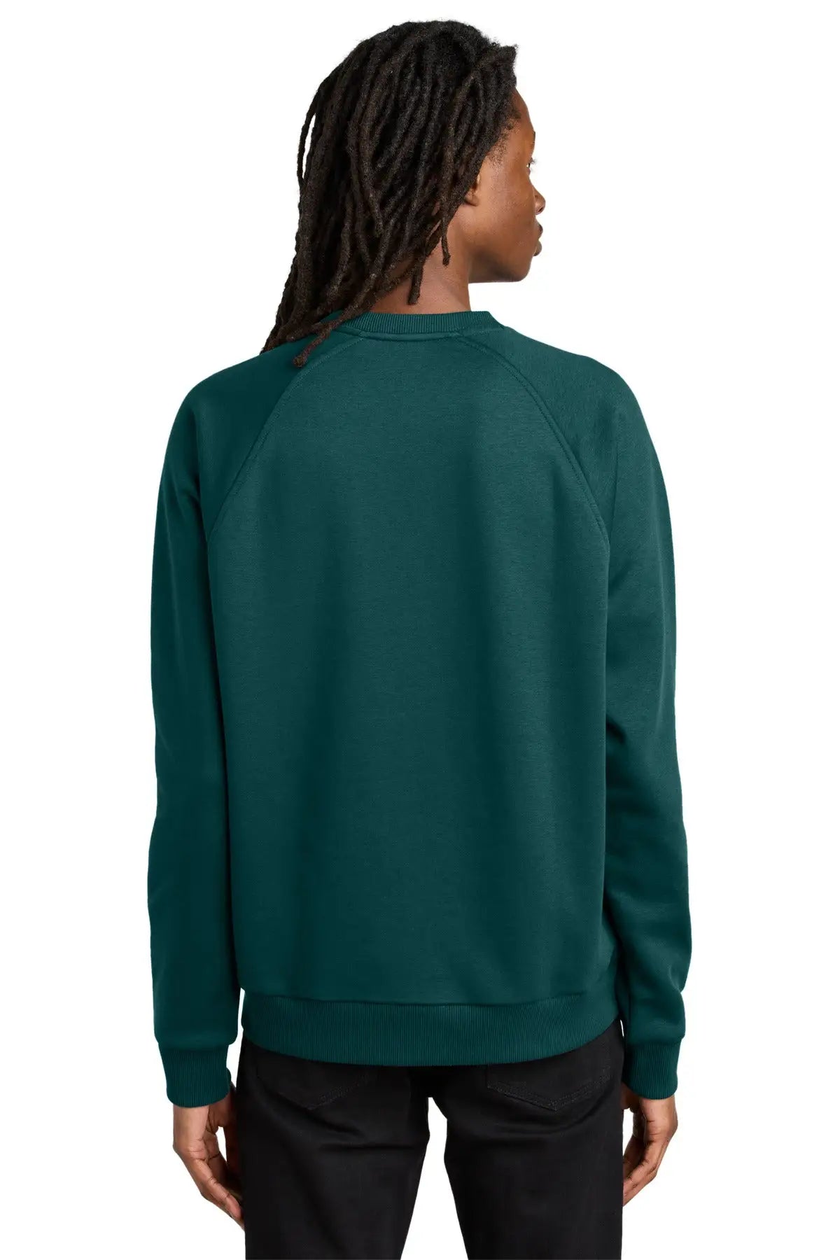 Allmade Al5004 Allmade Unisex Organic Cvc Fleece Crewneck Sweatshirt - Deep Sea Green