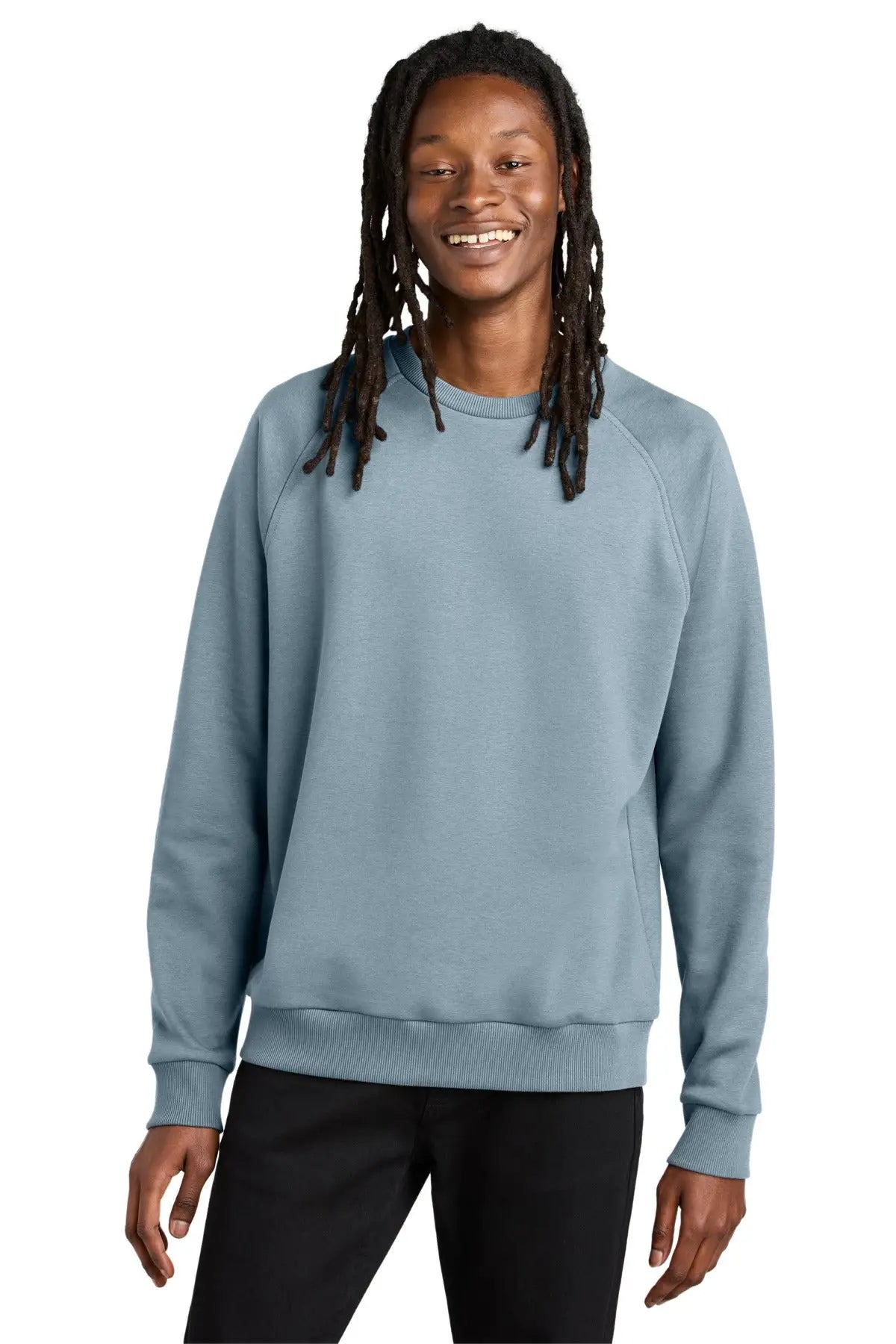 Allmade Al5004 Allmade Unisex Organic Cvc Fleece Crewneck Sweatshirt - i Like you Blue - Adult Xs