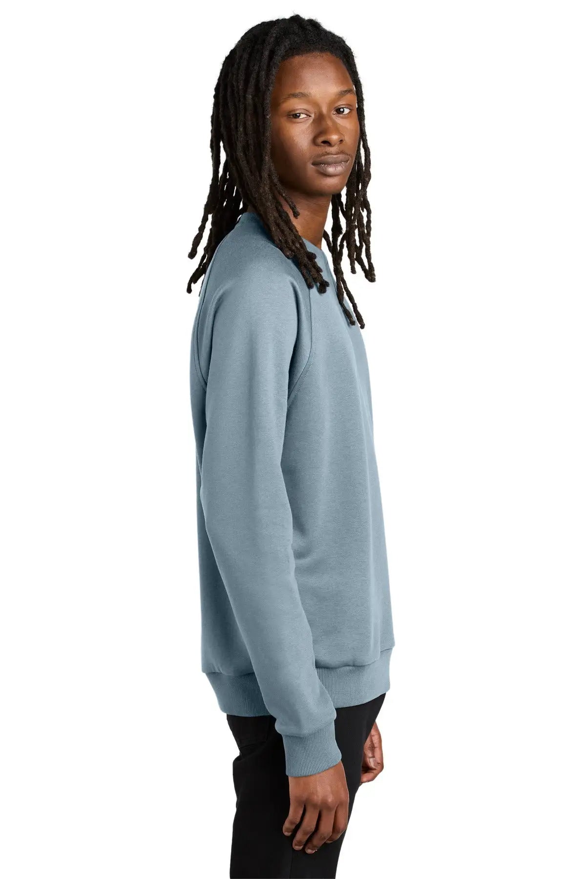 Allmade Al5004 Allmade Unisex Organic Cvc Fleece Crewneck Sweatshirt - i Like you Blue