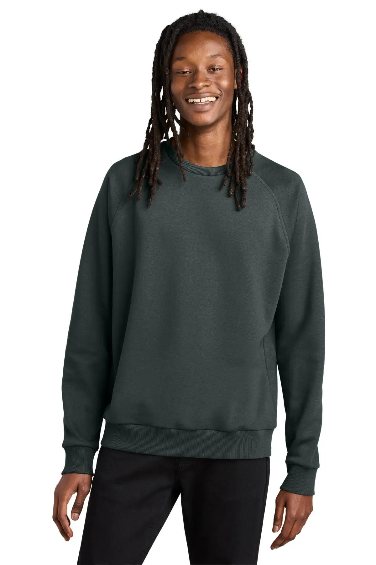 Allmade Al5004 Allmade Unisex Organic Cvc Fleece Crewneck Sweatshirt - Terrain Gray - Adult Xs