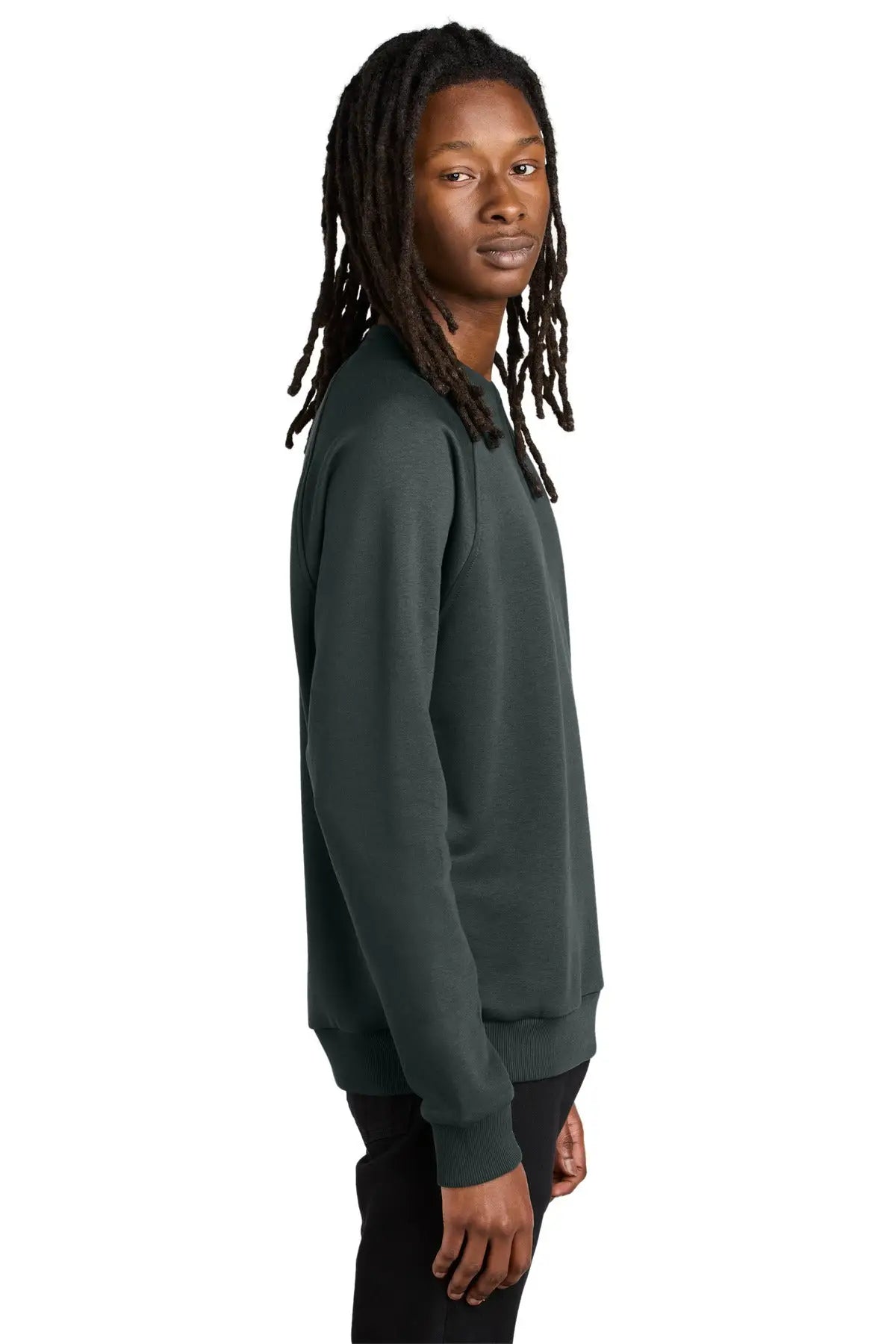 Allmade Al5004 Allmade Unisex Organic Cvc Fleece Crewneck Sweatshirt - Terrain Gray