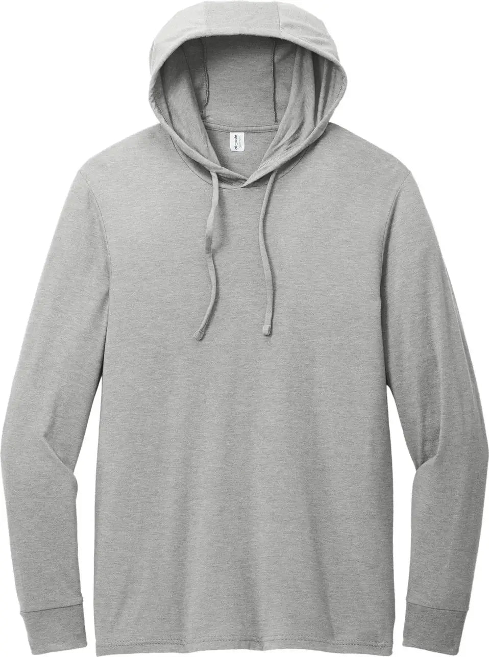 Allmade Al6003 Allmade Unisex Tri-blend Hoodie Tee - Aluminum Gray