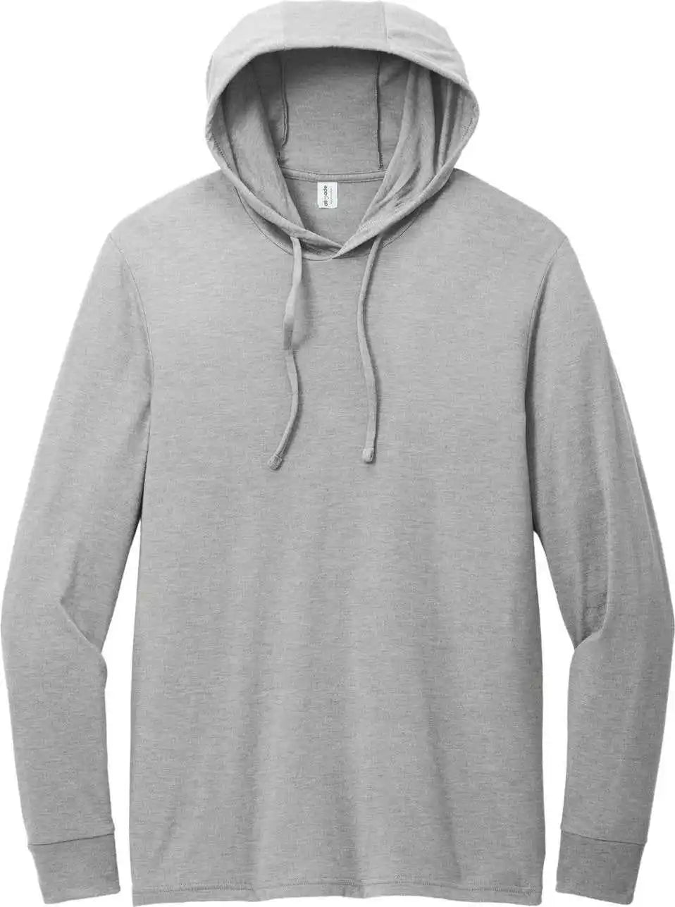 Allmade Al6003 Unisex Tri-blend Hoodie Tee - Aluminum Grey