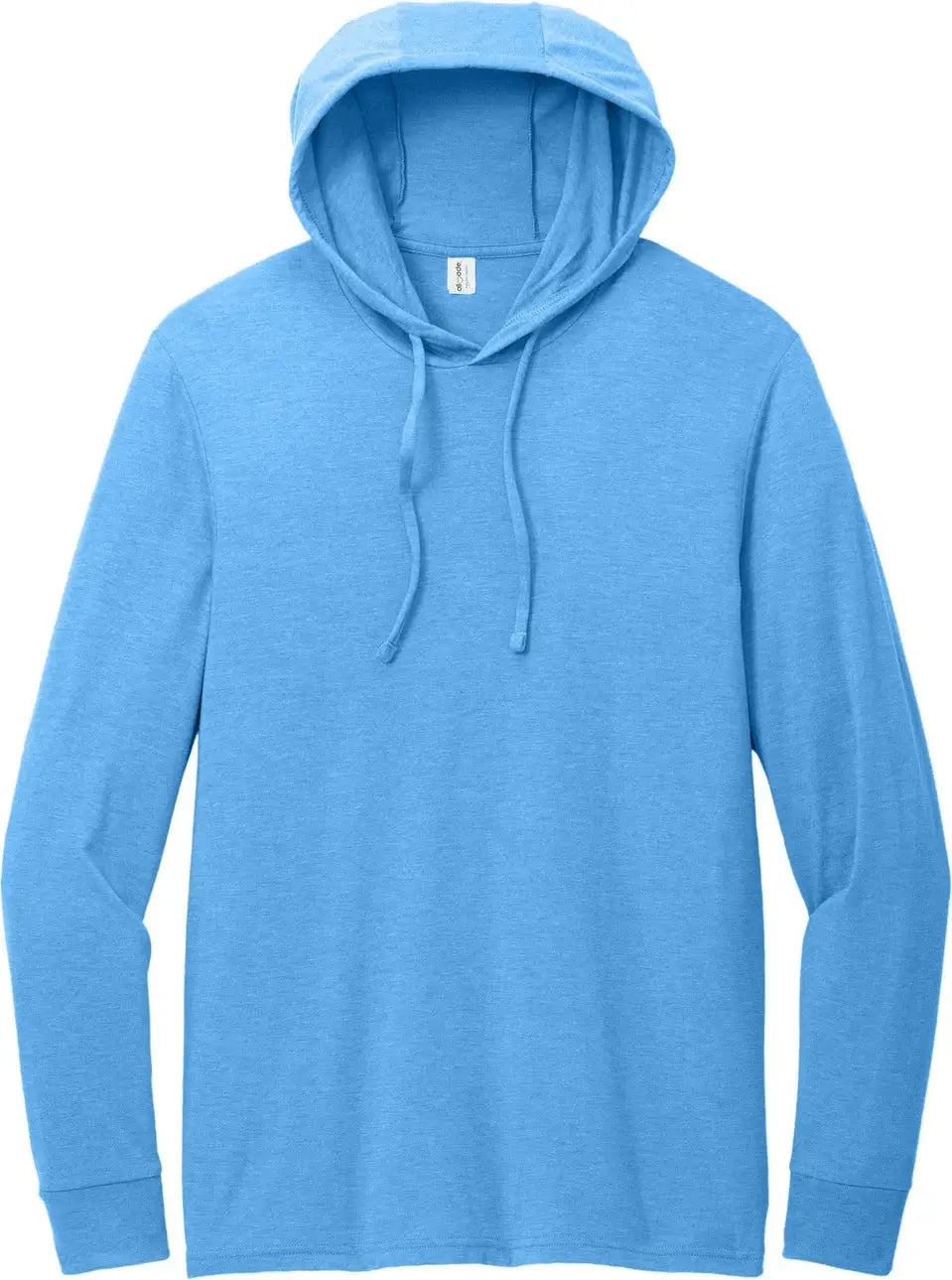 Allmade Al6003 Allmade Unisex Tri-blend Hoodie Tee - Azure Blue