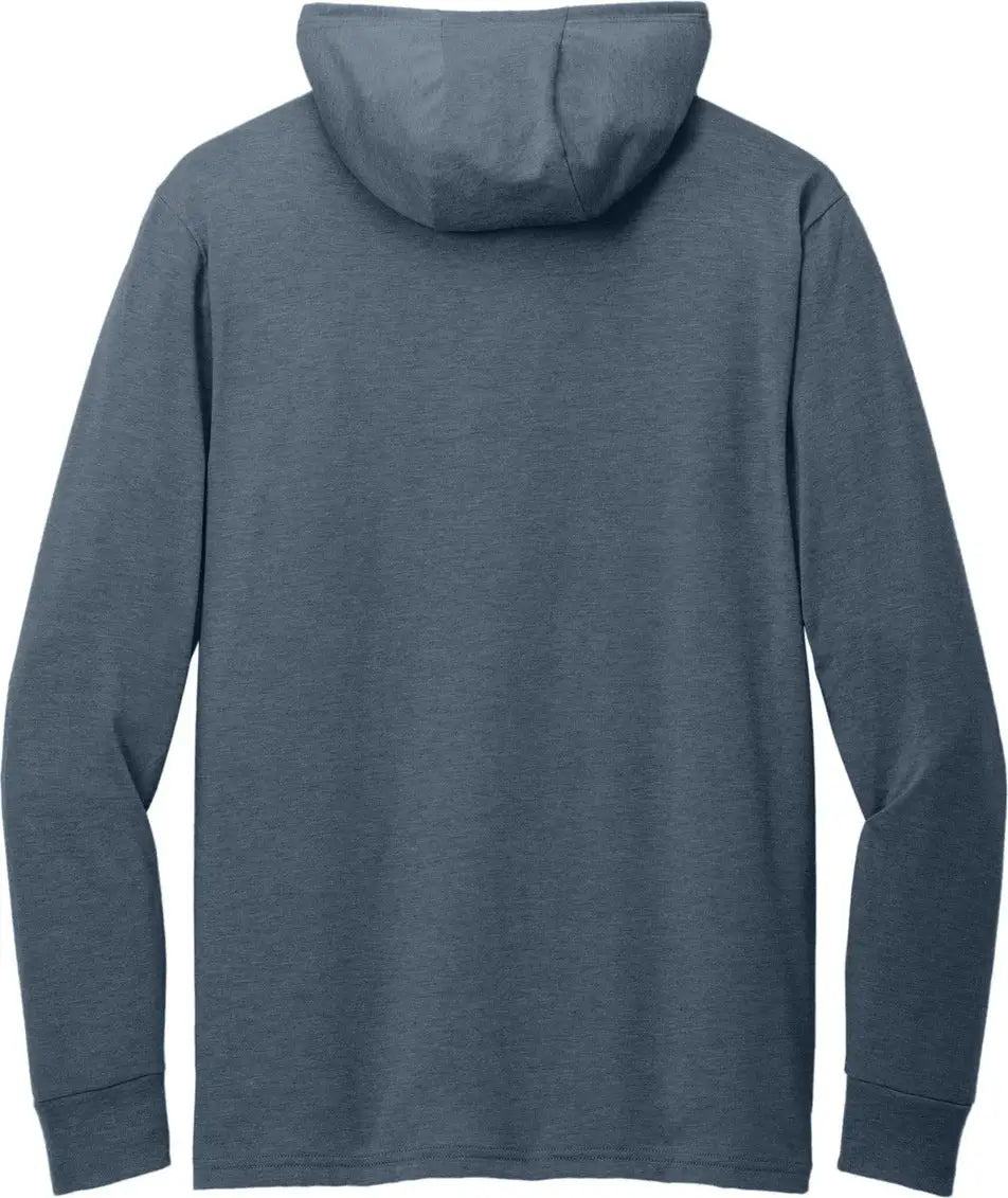 Allmade Al6003 Allmade Unisex Tri-blend Hoodie Tee - Rebel Blue