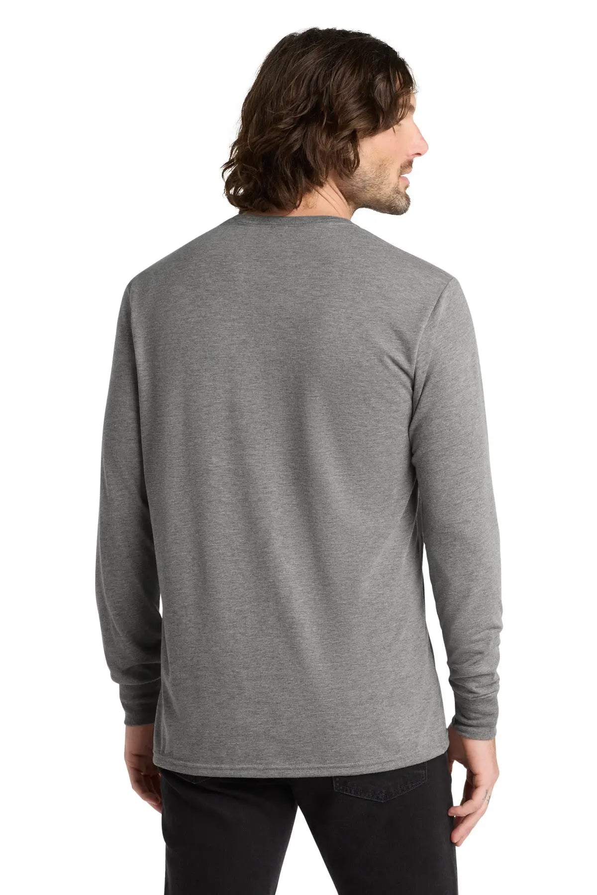 Allmade Al6004 Allmade Unisex Tri-blend Long Sleeve Tee - Aluminum Gray