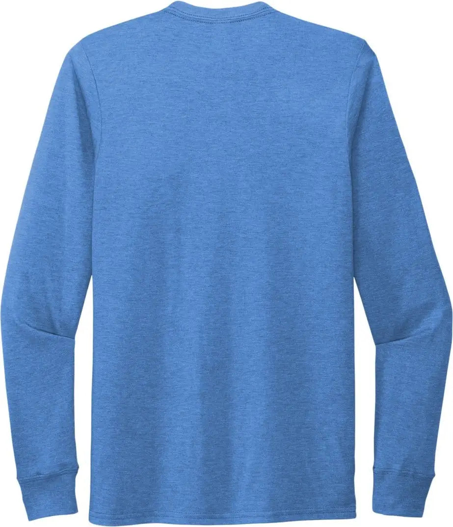 Allmade Al6004 Allmade Unisex Tri-blend Long Sleeve Tee - Azure Blue