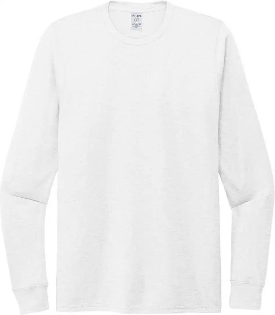 Allmade Al6004 Unisex Tri-blend Long Sleeve Tee - Bright White