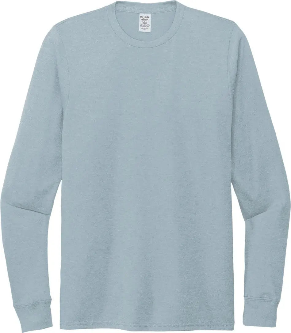 Allmade Al6004 Allmade Unisex Tri-blend Long Sleeve Tee - i Like you Blue