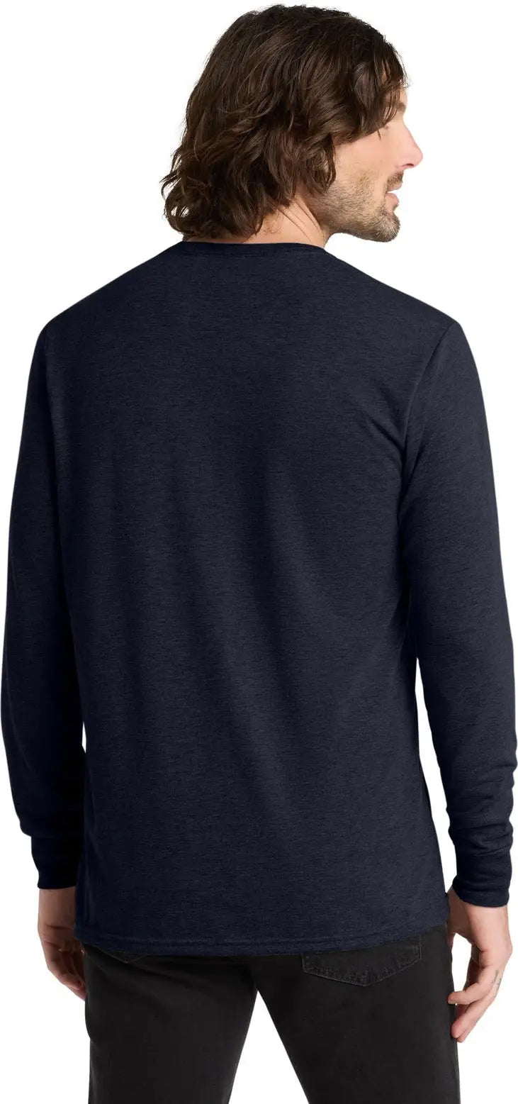 Allmade Al6004 Allmade Unisex Tri-blend Long Sleeve Tee - Night Sky Navy
