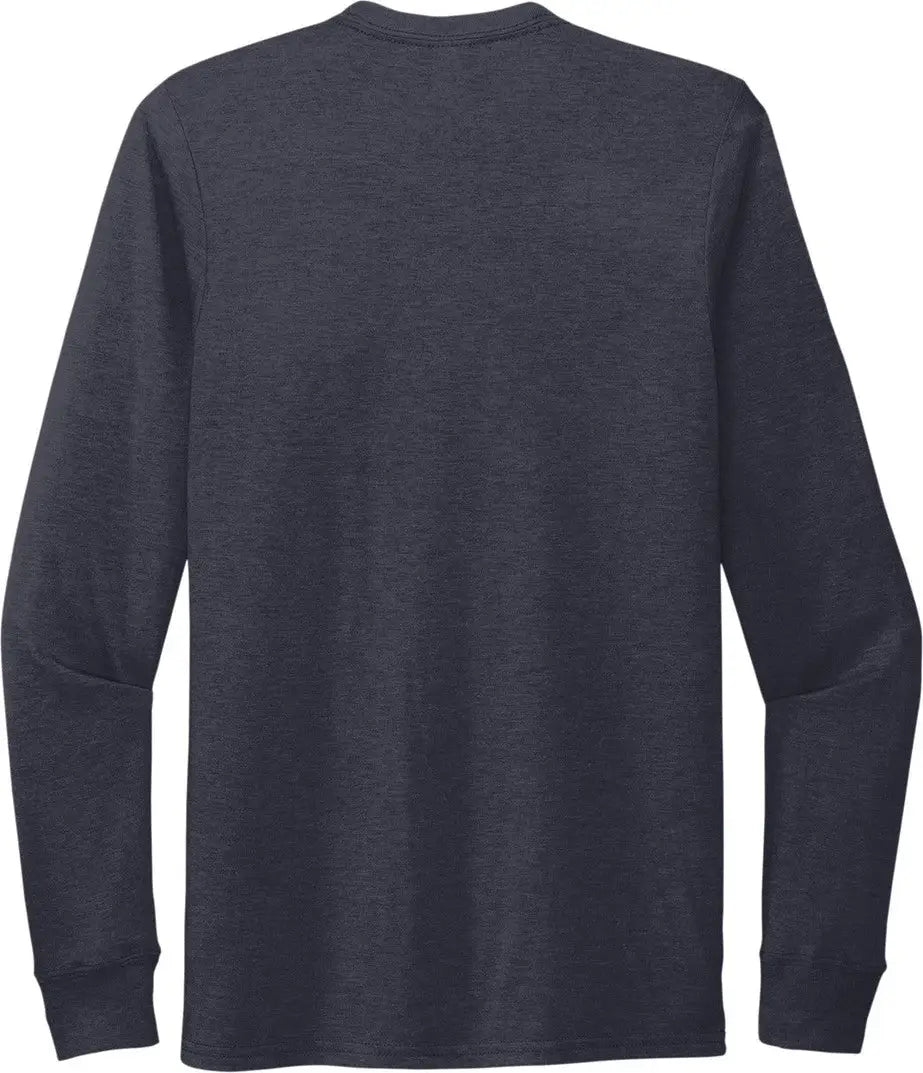 Allmade Al6004 Allmade Unisex Tri-blend Long Sleeve Tee - Rebel Blue