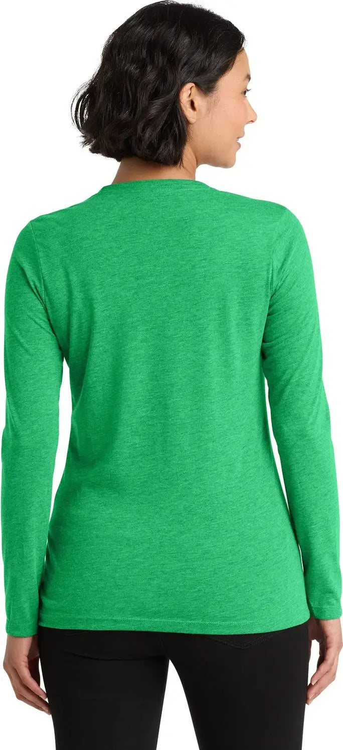 Allmade Al6008 Allmade Women’s Tri-blend Long Sleeve Tee - Enviro Green