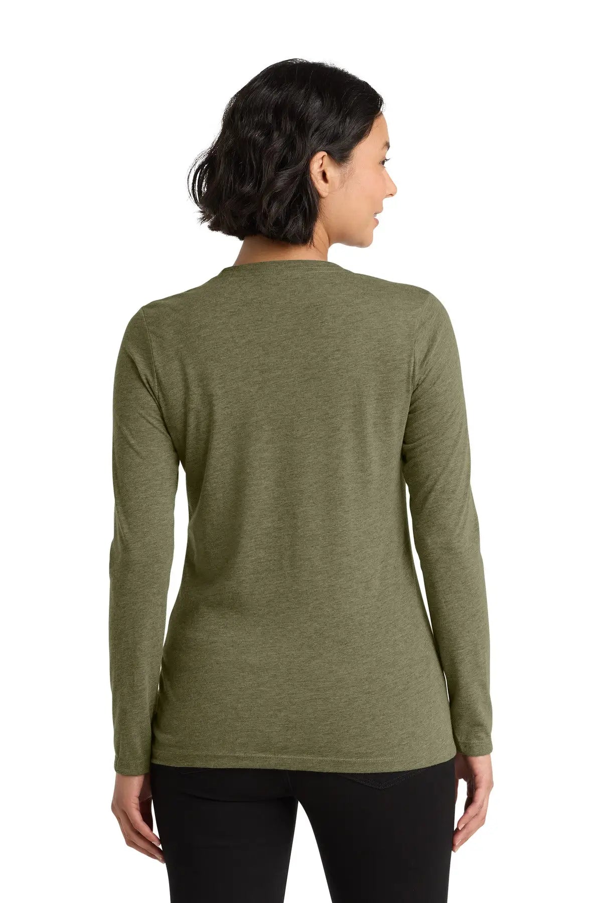 Allmade Al6008 Allmade Women’s Tri-blend Long Sleeve Tee - Olive you Green
