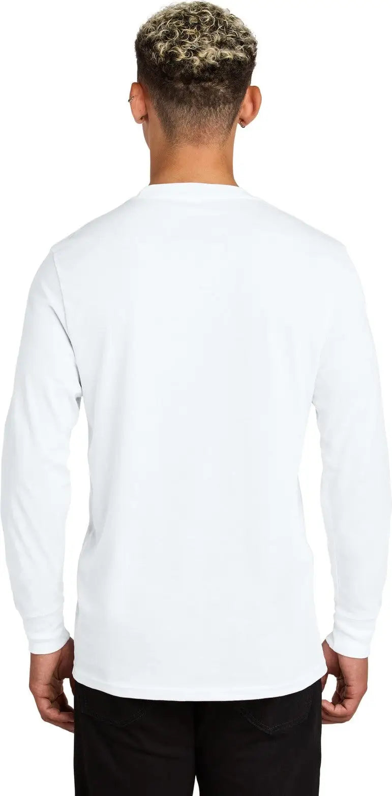 Allmade Al6104 Allmade Unisex Long Sleeve Organic Cotton Tee - Bright White